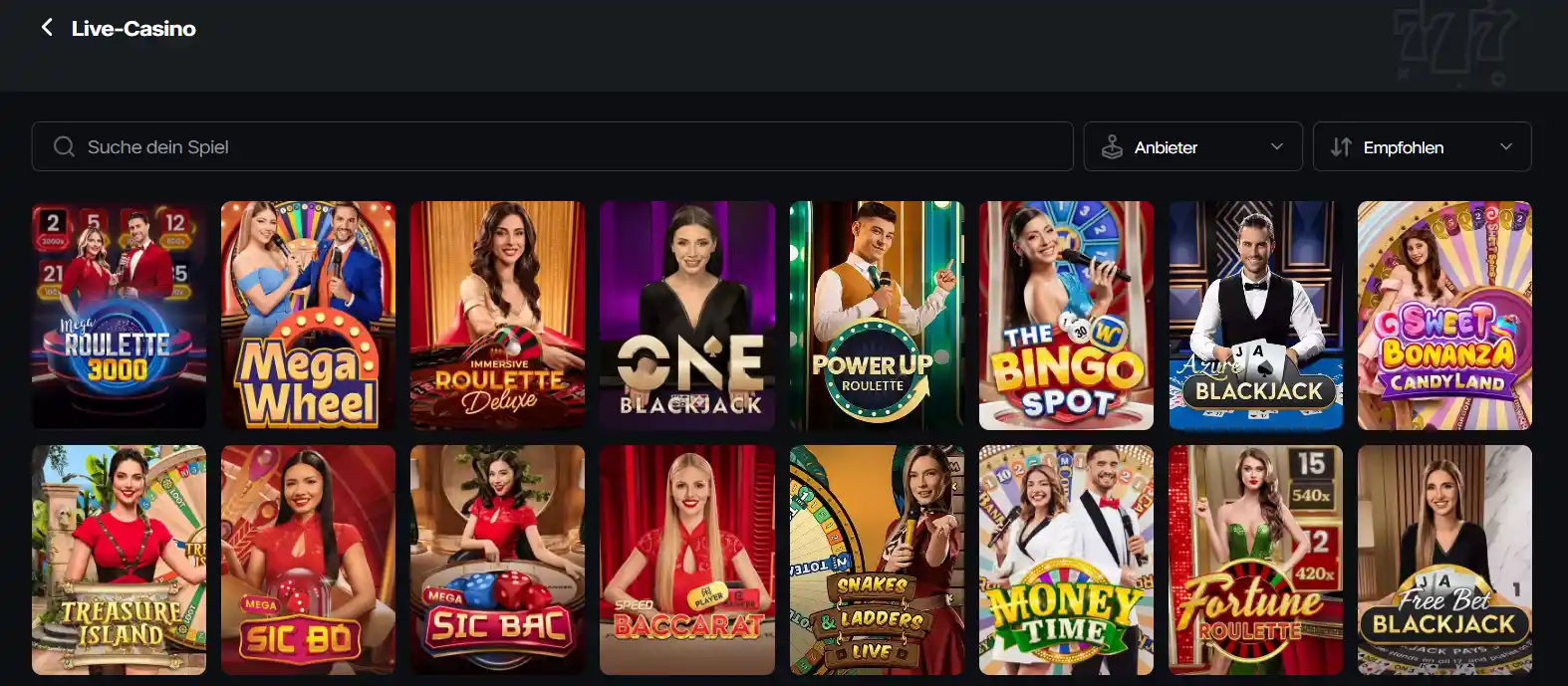 reeljoy casino live casino