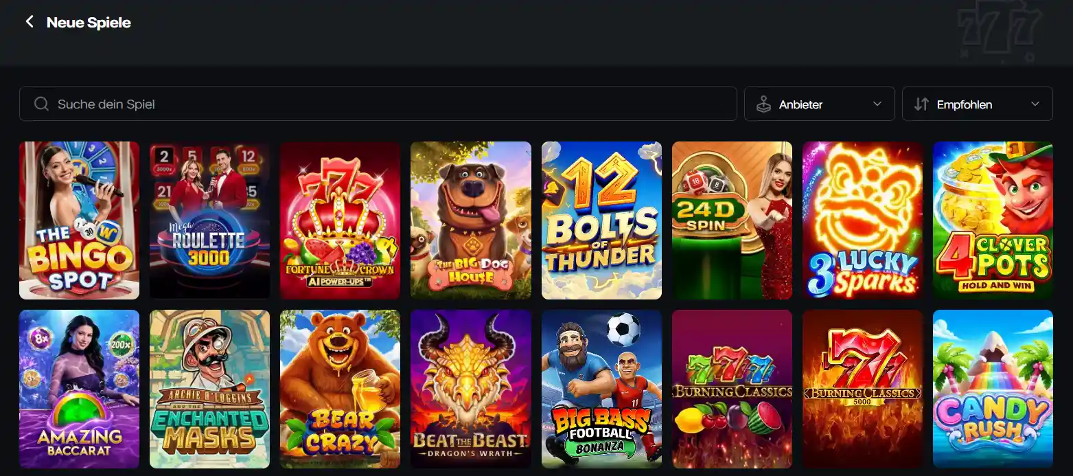 reeljoy casino neue spiele